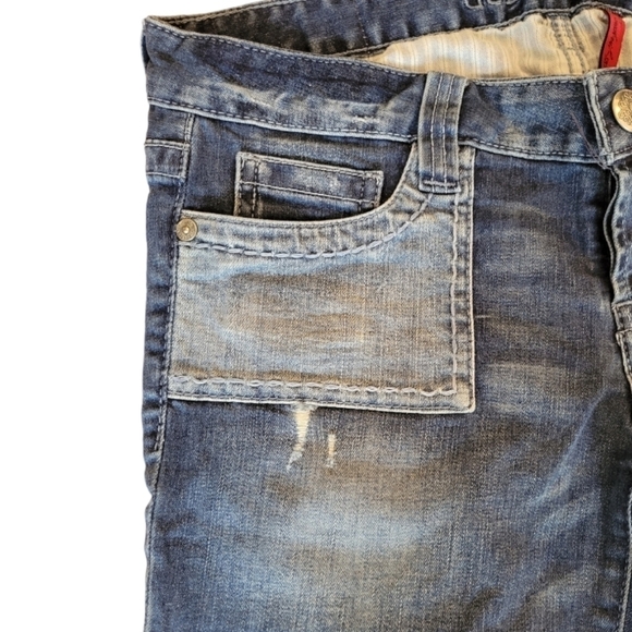 Guess Daredevil Skinny Leg Denim Jeans Size 28 - Picture 4 of 5